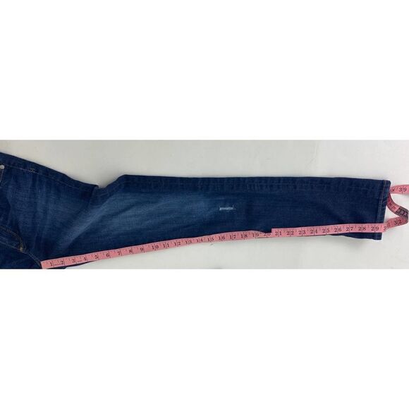 Adriano Goldschmied AG The Stilt Cigarette Leg Jeans Distressed Blue - Size 27R - Picture 6 of 12